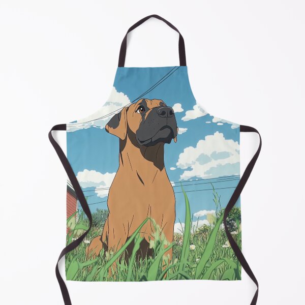 Item preview, Bullmastiff dog | Anime style designed and sold by ComicsFactory.