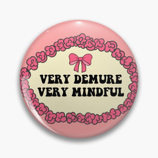 Item preview, Funny Very Demure Very Mindful Trend Demure & Mindful Ladies designed and sold by minstore.