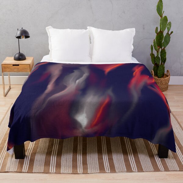 Item preview, abstract untitled blue indigo red designed and sold by Gabriel BOCQUAIRE.