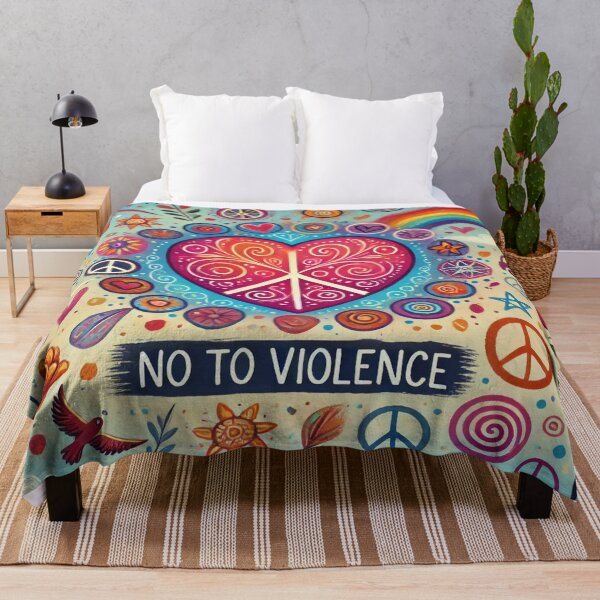 Item preview, No to Violence - Heart of Peace designed and sold by Genady.