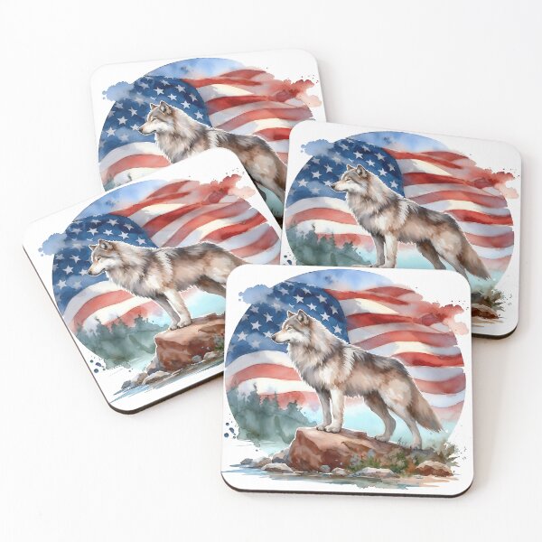 Item preview, American Wolf designed and sold by RubisLeaf.