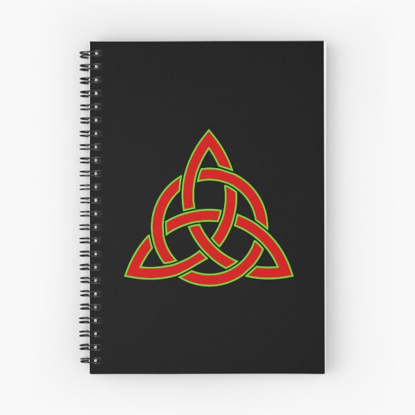 Item preview, Celtic Trinity Knot Red Green designed and sold by Jeallan Designs.