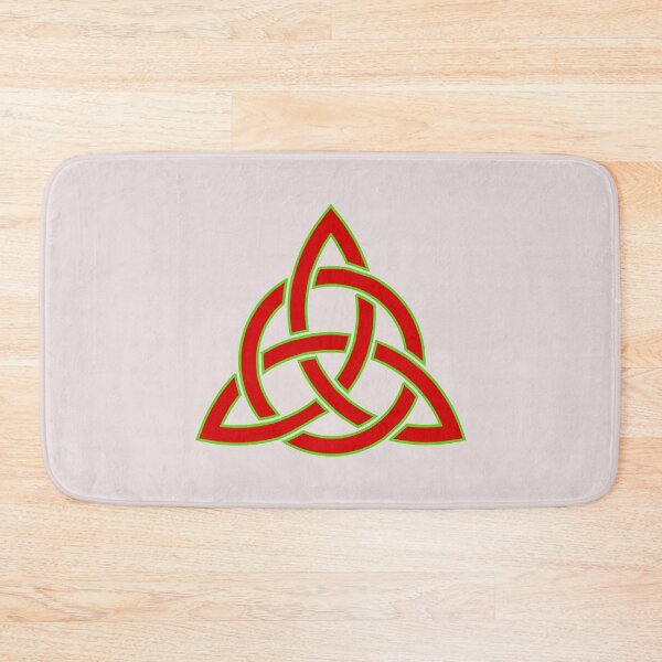 Item preview, Celtic Trinity Knot Red Green designed and sold by Jeallan Designs.