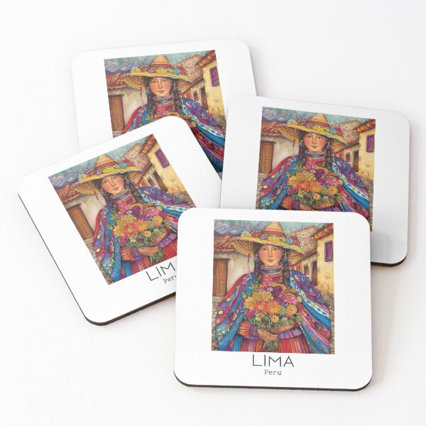 Item preview, A Vintage Travel Illustration of Lima - Peru  designed and sold by GoodOldVintage.