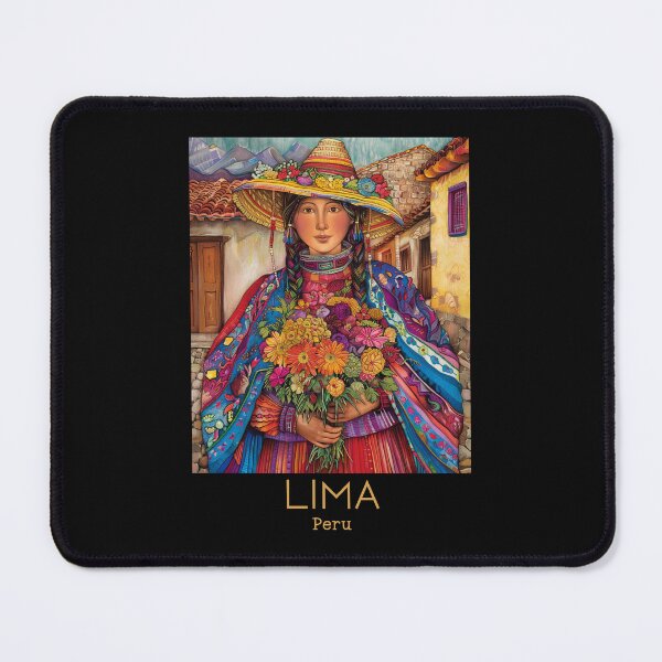 Item preview, A Vintage Travel Illustration of Lima - Peru  designed and sold by GoodOldVintage.