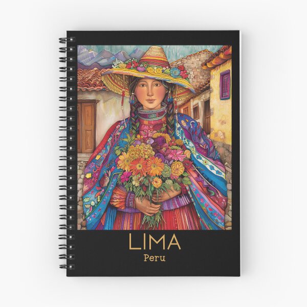 Item preview, A Vintage Travel Illustration of Lima - Peru  designed and sold by GoodOldVintage.