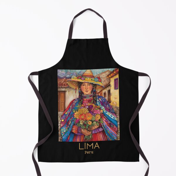Item preview, A Vintage Travel Illustration of Lima - Peru  designed and sold by GoodOldVintage.