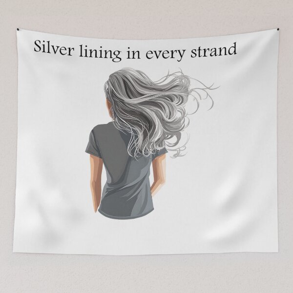 Item preview, Silver Lining in Every Strand designed and sold by Boddicca.