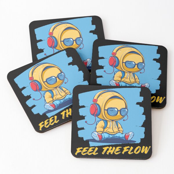 Item preview, Feel the flow cool dude designed and sold by Maddrick.
