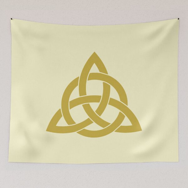 Item preview, Golden Celtic Trinity Knot designed and sold by Jeallan Designs.