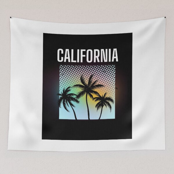 Item preview, California Palm Trees - Black designed and sold by Holy Coast Threads (Formerly ChristianFlower).
