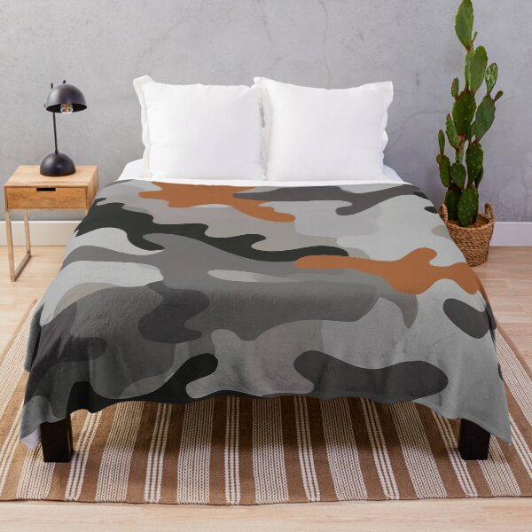 Item preview,  Camouflage Design with a mix of metallic colors like silver, bronze, and gunmetal grey designed and sold by HEMRO.