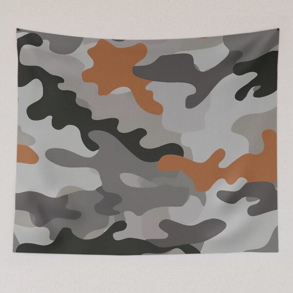 Item preview,  Camouflage Design with a mix of metallic colors like silver, bronze, and gunmetal grey designed and sold by HEMRO.