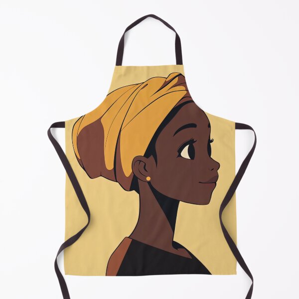 Item preview, Burkinabe woman | Anime style designed and sold by ComicsFactory.
