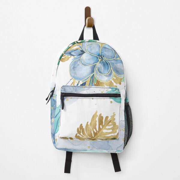 Item preview, Flora with Splash Watercolor Background designed and sold by WhiteSoftPetals.