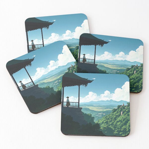 Item preview, Burma landscape | Anime style designed and sold by ComicsFactory.