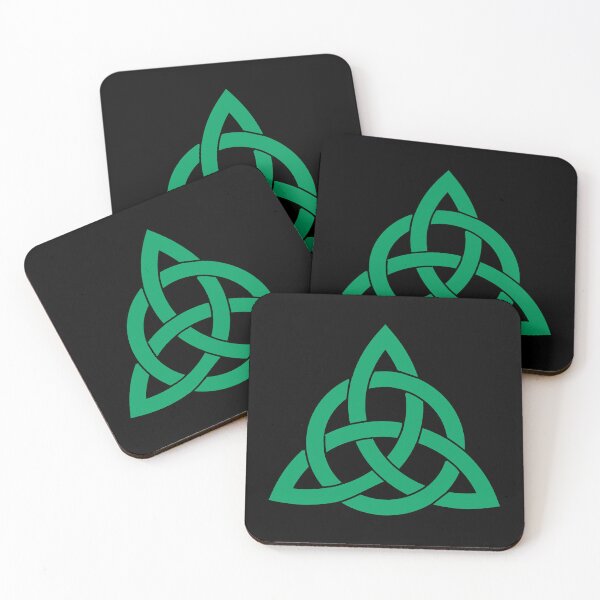 Item preview, Celtic Trinity Knot Irish Green designed and sold by Jeallan Designs.
