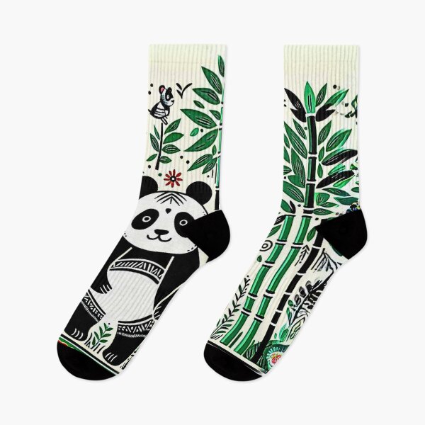 Item preview, painting of 2 pandas with bamboo forest designed and sold by MerryCrown.