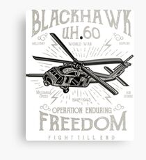 Helicopter Metal Print