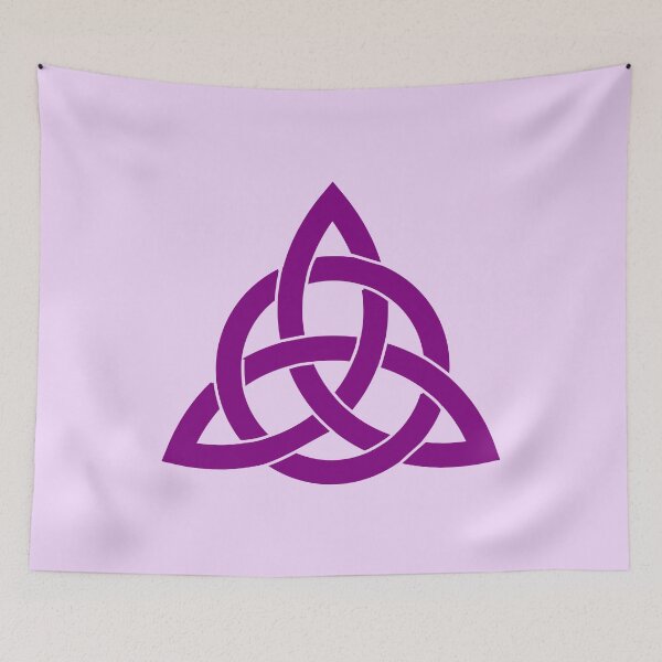 Item preview, Celtic Trinity Knot Purple designed and sold by Jeallan Designs.