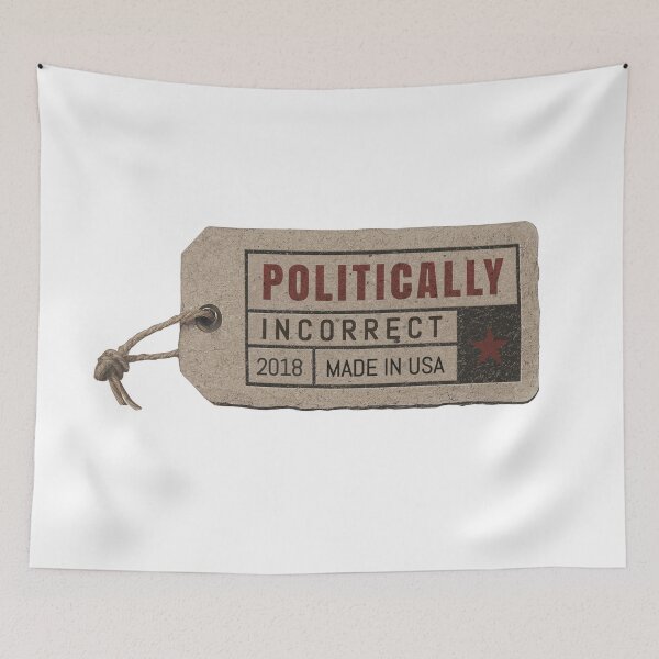 Item preview, politically incorrect designed and sold by Val Goretsky.