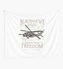 Helicopter Wall Tapestry