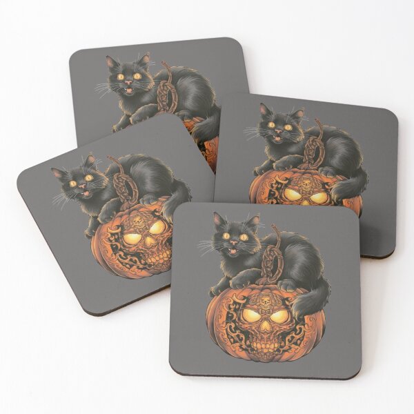 Item preview, Black Cat in the Pumpkin - Halloween designed and sold by R-market.