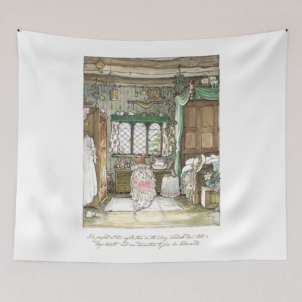 Item preview, Poppy puts on her wedding dress designed and sold by BramblyHedge.
