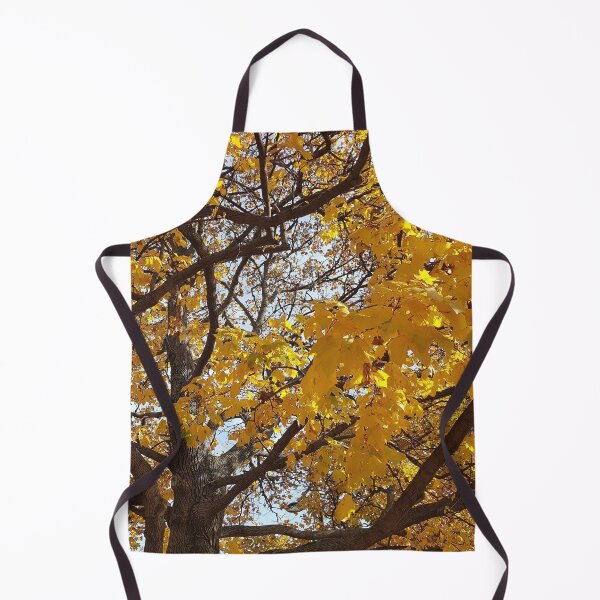 Item preview, Autumn's Change of Color Yellow Tree Leaves designed and sold by WhiteSoftPetals.