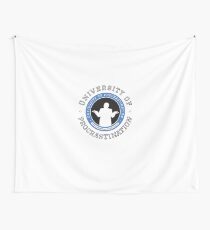 Procrastination Wall Tapestry