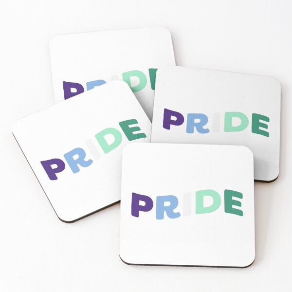 Item preview, PRIDE (curved) - Gay men designed and sold by Skyler Orion X.