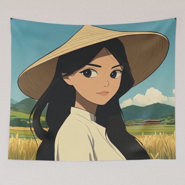 Item preview, Burmese woman | Anime style designed and sold by ComicsFactory.