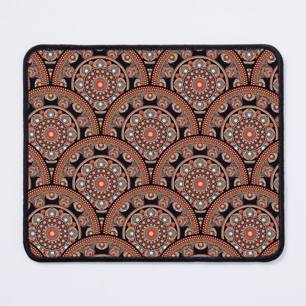 Item preview, Safari Sunset Bohemian Star Fall Art Deco Mandala designed and sold by Triplicate Limited.