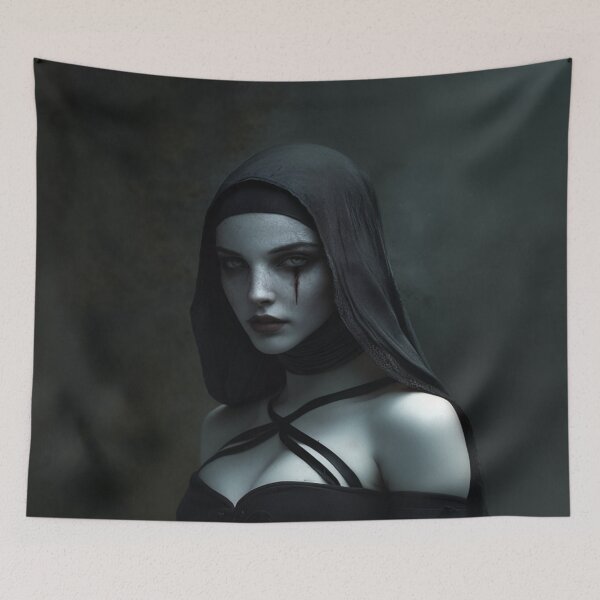 Item preview, Evil Nun designed and sold by CursedbyLilith.