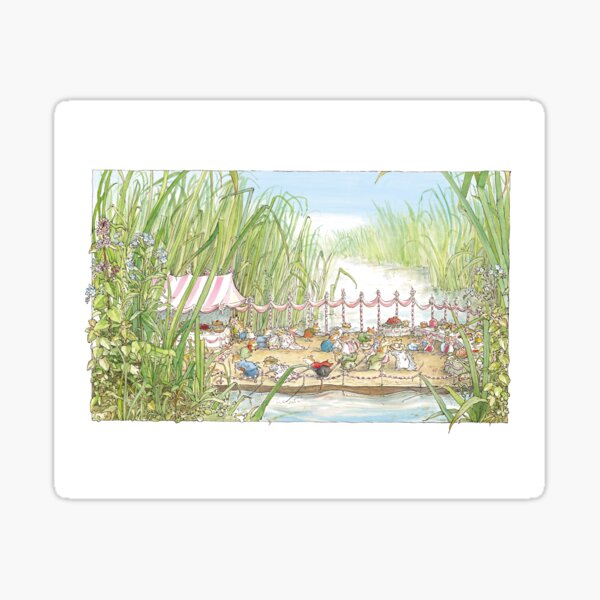 The Wedding Party Sticker