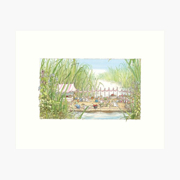 The Wedding Party Art Print