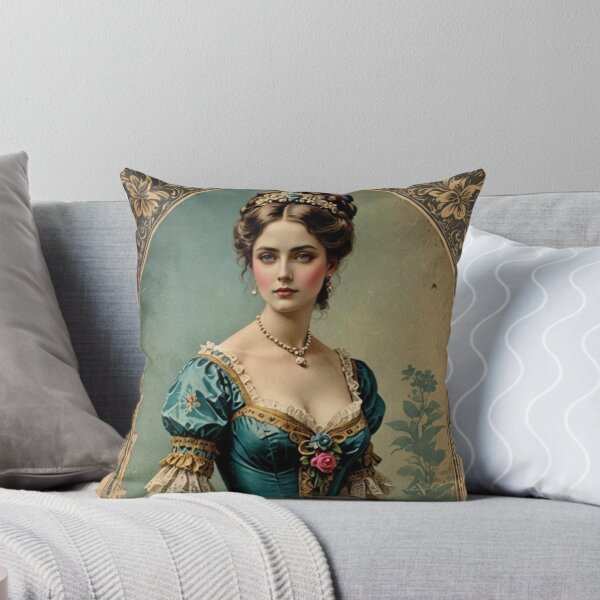 Item preview, Vintage Portrait of a Beautiful Young Woman designed and sold by BanaArtbyBB.