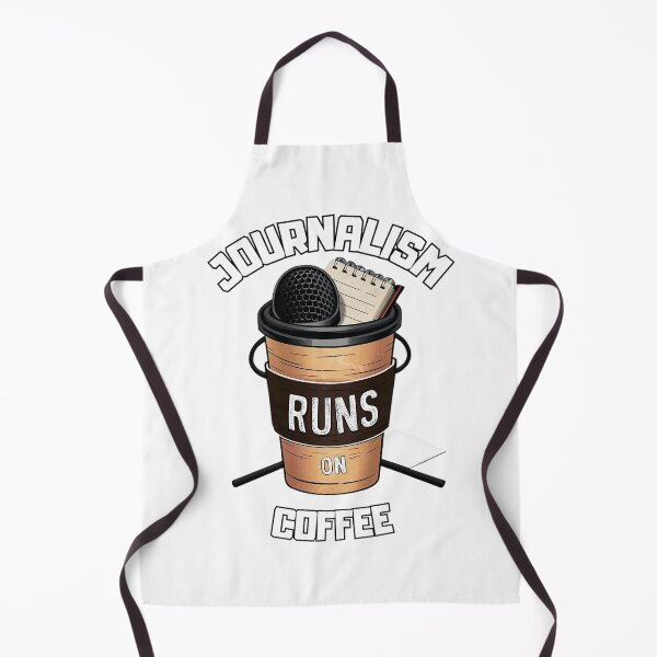 Item preview, Journalism Runs On Coffee designed and sold by Situstshirts.