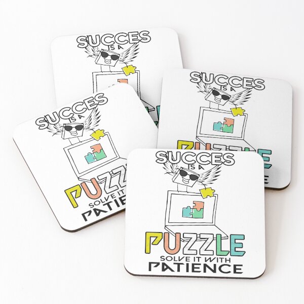 Item preview,  Puzzle of Success - Solve with Strategy - Inspirational Quote designed and sold by koreatvtea.