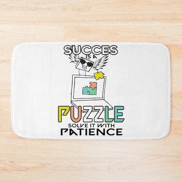 Item preview,  Puzzle of Success - Solve with Strategy - Inspirational Quote designed and sold by koreatvtea.