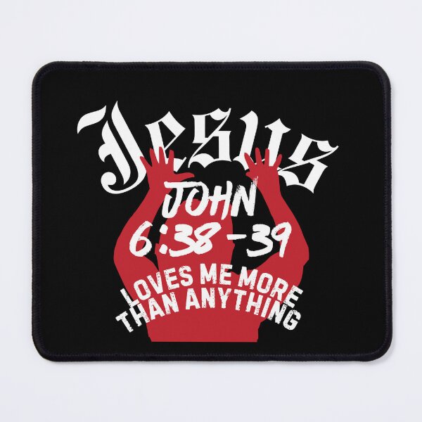 Item preview, Jesus loves me more than anything designed and sold by Peerless-Prime.