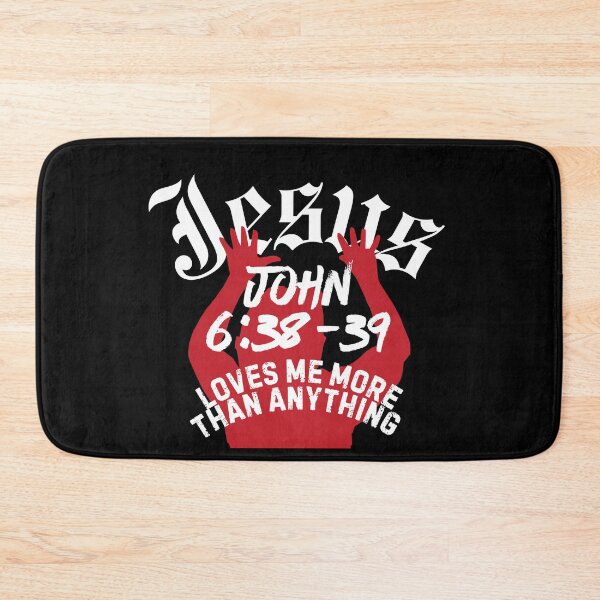 Item preview, Jesus loves me more than anything designed and sold by Peerless-Prime.