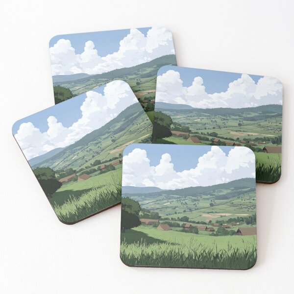 Item preview, Burundi landscape | Anime style designed and sold by ComicsFactory.