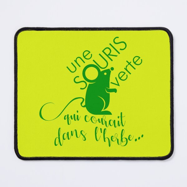 Item preview, Une Souris verte. French. A Green Mouse designed and sold by We-thePixels.