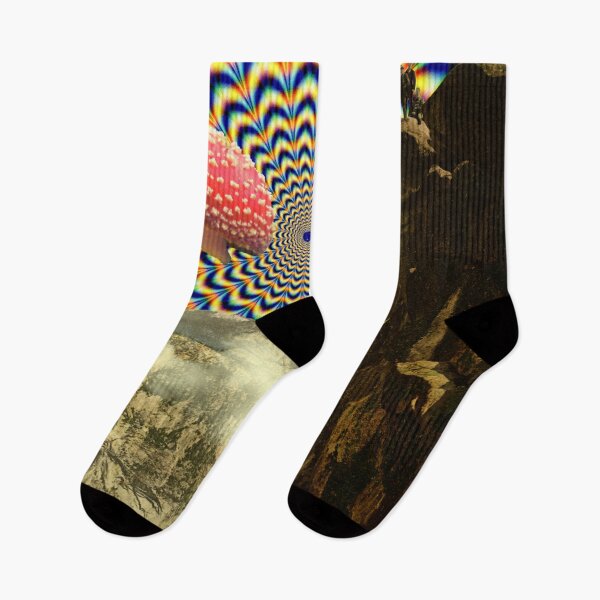 Item preview, Psychedelic mountain  designed and sold by PicturaCollage.