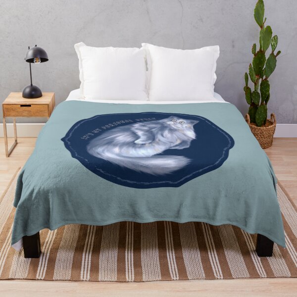 Item preview, Blue fat cat designed and sold by InnnaMorata.