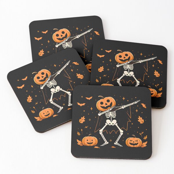 Item preview, Funny Halloween Dab Dancing Jack-O-Lantern designed and sold by CreepyCornerArt.