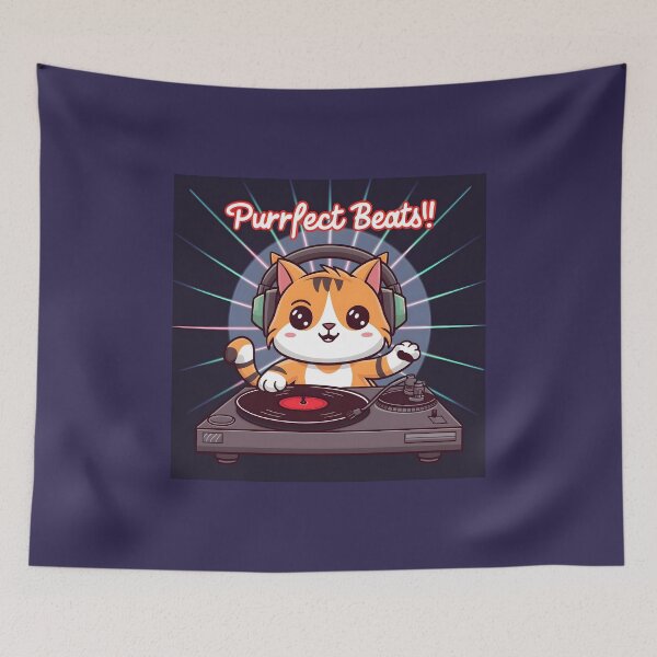 Item preview, Purrfect Beats designed and sold by kitty-kingdom.
