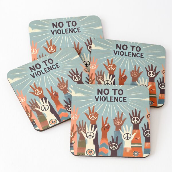 Item preview, No to Violence - Hands of Peace designed and sold by Genady.