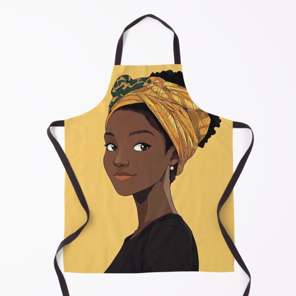 Item preview, Burundian woman | Anime style designed and sold by ComicsFactory.